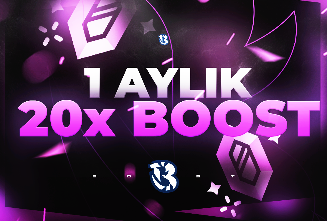 1 Aylık 20x Boost