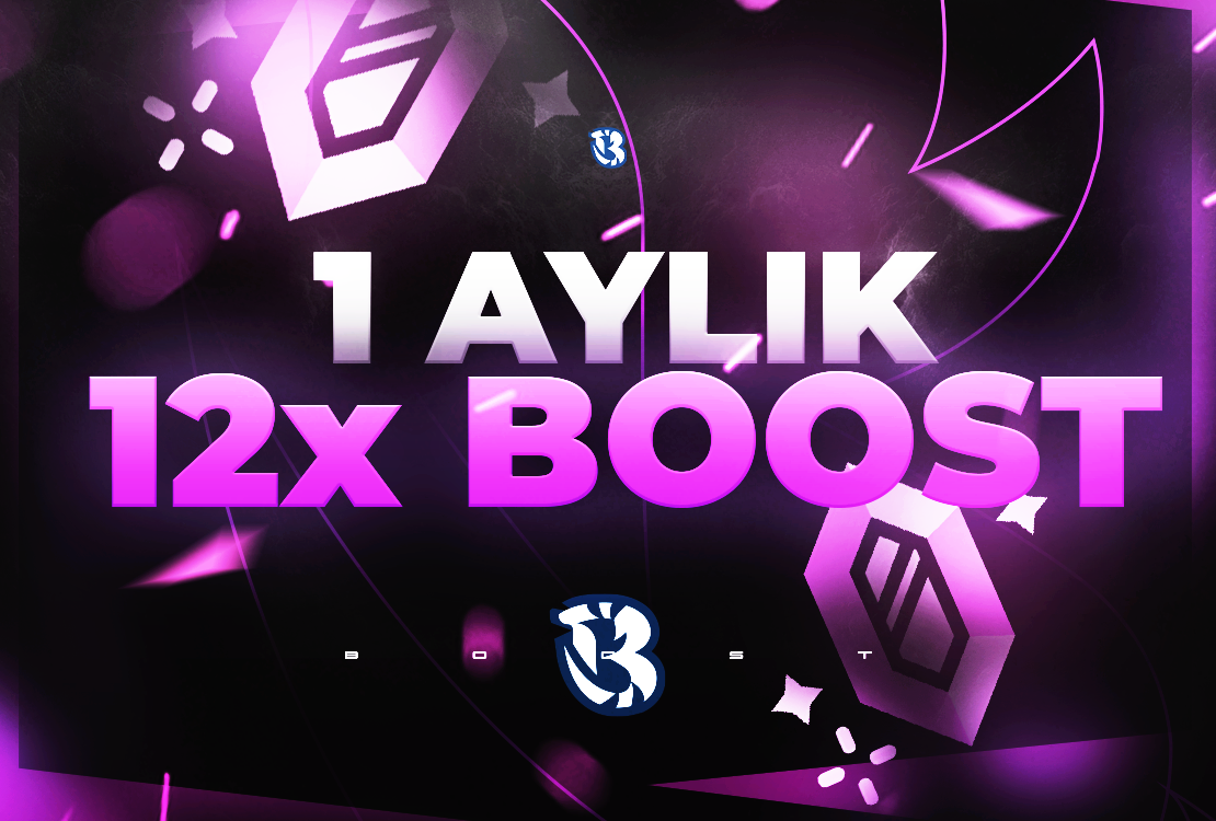 1 Aylık 12x Boost